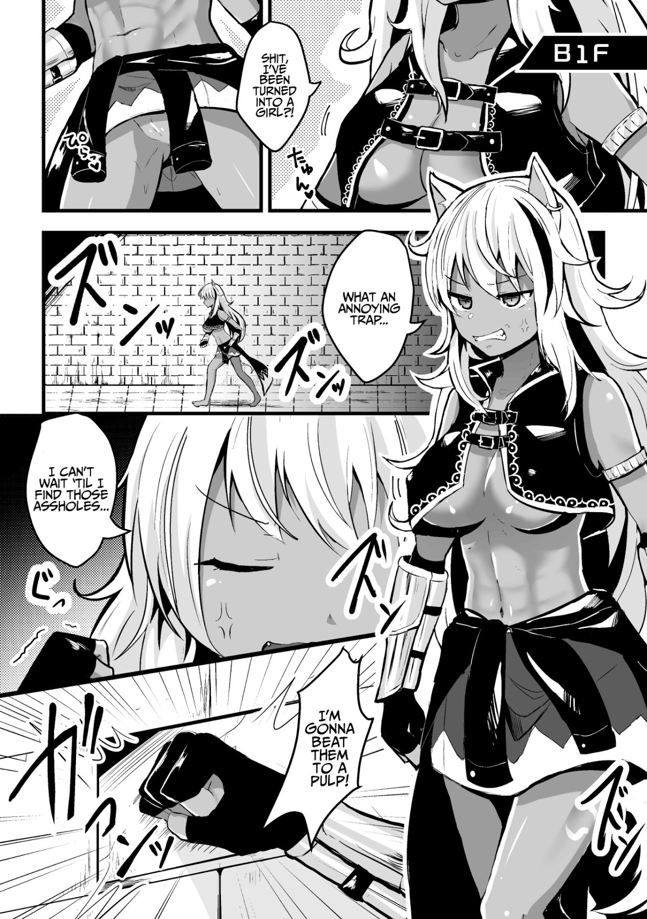 Hentai Manga Comic-TS Ero Trap Dungeon Vol. 2-Read-50